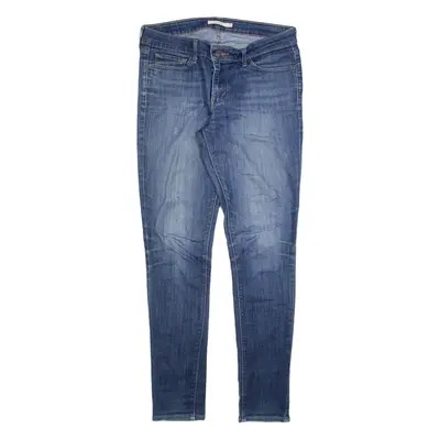 LEVI'S 711 Womens Jeans Blue Slim Skinny W29 L32