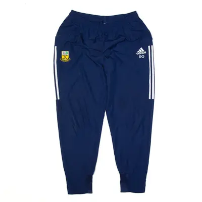 ADIDAS CLG BEITHE Hockey Track Pants Blue Tapered Mens L W30 L30