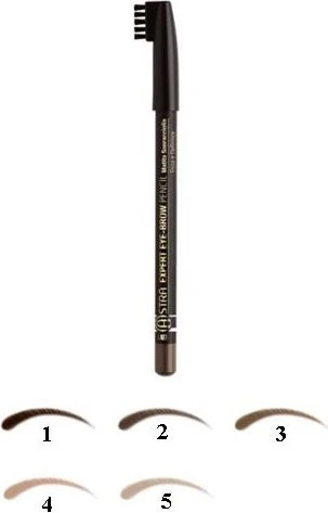Astra Expert Eyebrow Pencil - Eyebrow Pencil 1 Black