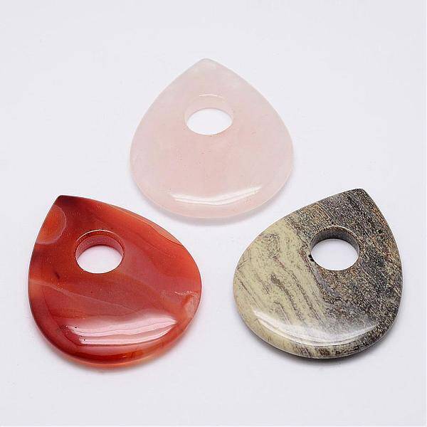 Natural Gemstone Big Pendants