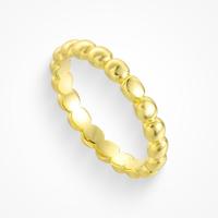 Evry Jewels Dotted Ring for Women – Simple dotted design everyday ring – Gold / silver plated.