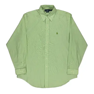 Yarmouth Ralph Lauren Striped Shirt - XL Green Cotton