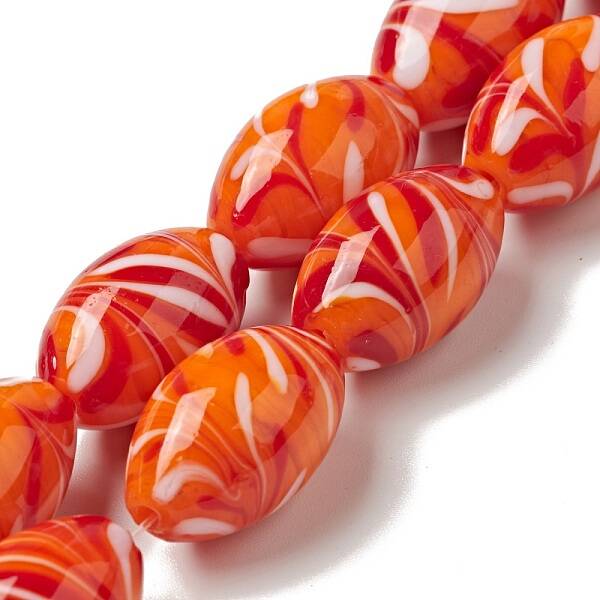 Handmade Lampwork Beads Strand