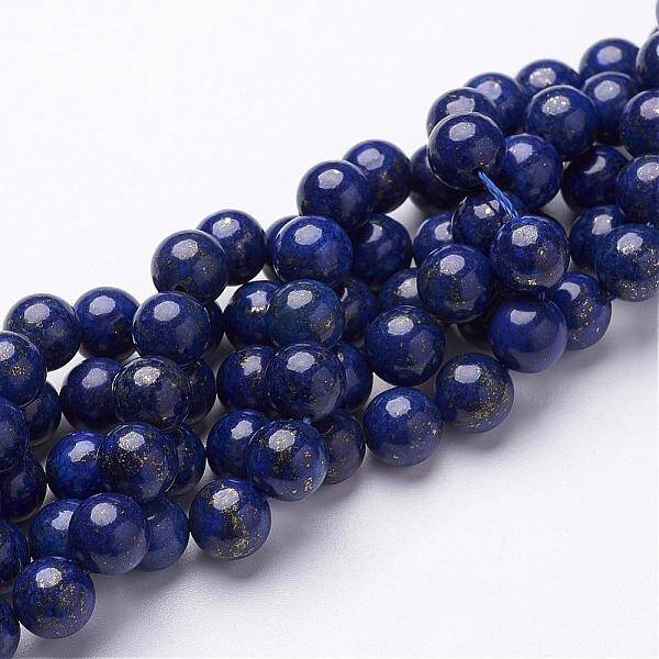 Dyed Grade A Natural Lapis Lazuli Beads Strands