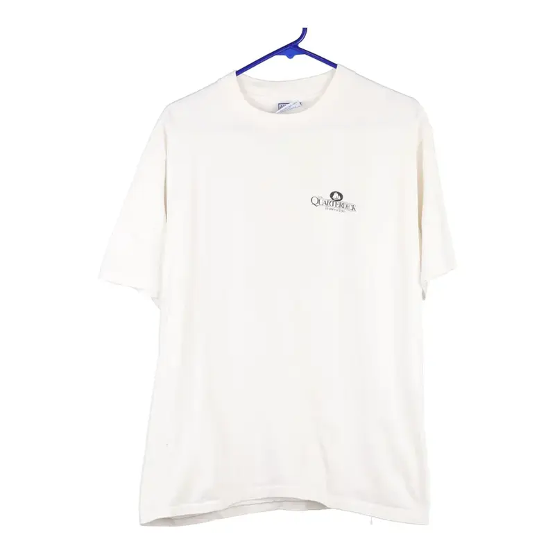 The Quarterdeck All Sport T-Shirt - Large White Cotton