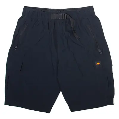 ELLESSE Mens Casual Shorts Black Relaxed M W30