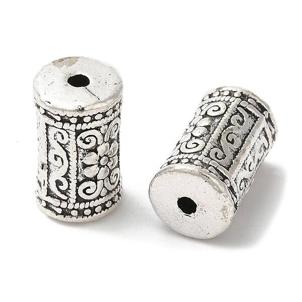 Column with Flower Pattern Alloy Beads