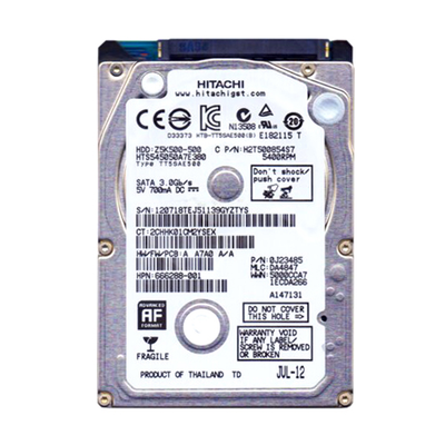 666288-001 HP 320GB 5400RPM SATA 6Gb/s 8MB Cache 2.5-inch Hard Drive