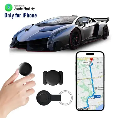 GPS Tracker for Car,Mini Trackers Device with Weatherproof Magnetic Case-No Monthly Fee-Best Hidden GPS Trackers,Anti-lost De...