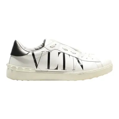 VALENTINO Sneaker Trainers White Leather Mens UK 10.5