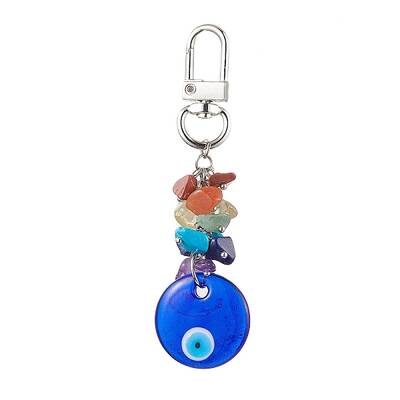 Blue Evil Eye Lampwork Pendant Decooration