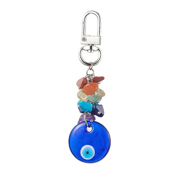 Blue Evil Eye Lampwork Pendant Decooration
