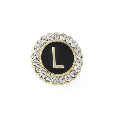 Letter Enamel Pins