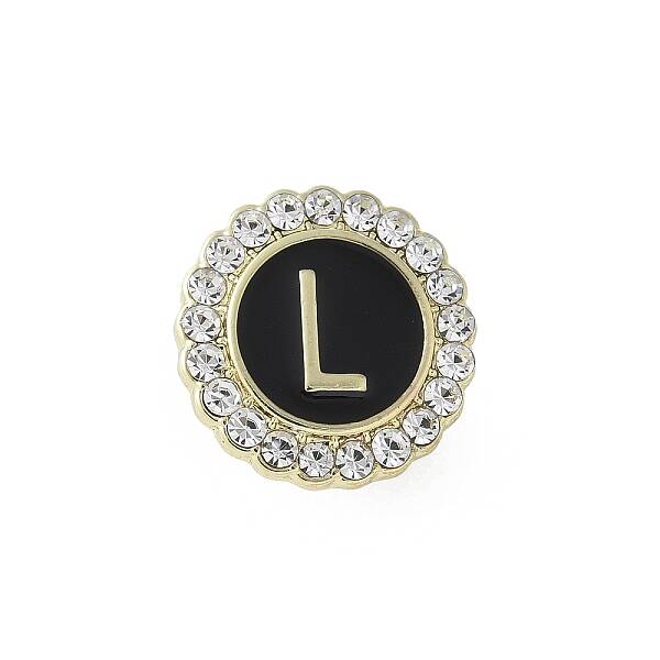 Letter Enamel Pins
