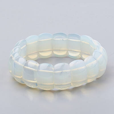 Opalite Beaded Stretch Bracelets