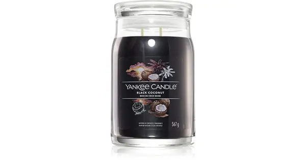 Yankee Candle Black Coconut Candle Signature (black coconut) - 567.0 g