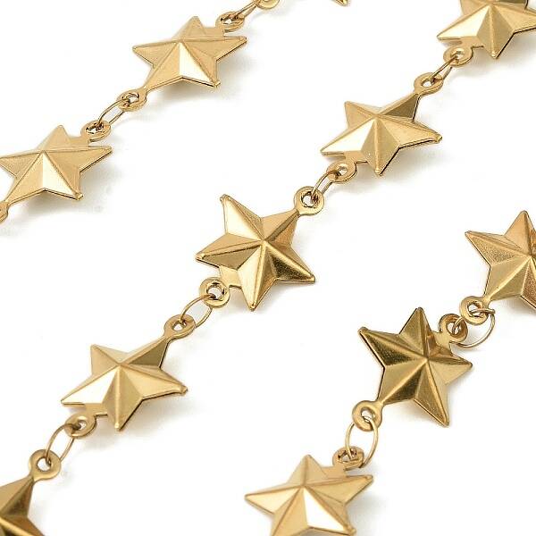 304 Stainless Steel Star Link Chains