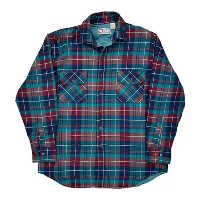 Sports Afield Checked Shirt - Large Multicoloured Polyester Blend