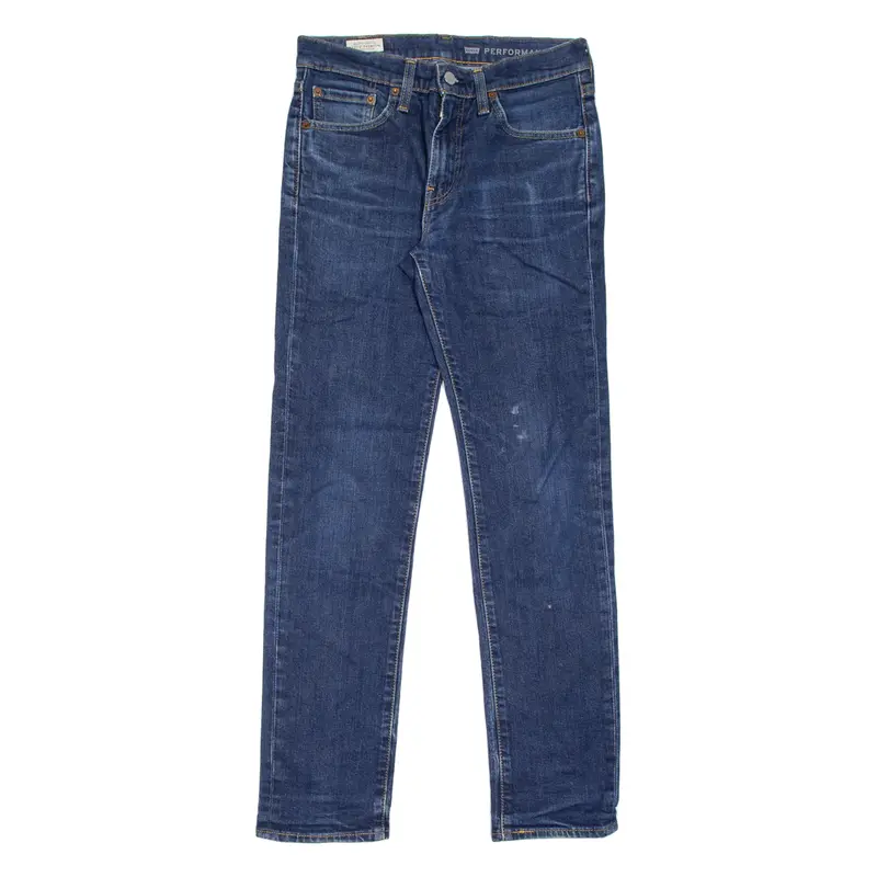 LEVI'S 511 BIG E Jeans Mens Blue Slim Straight Stone Wash W30 L32