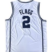 Men’s #2 Flagg Basketball Jerseys Duke university Embroidery Carry on the Blue Devil spirit Sports Apparel Athletic Clothin...