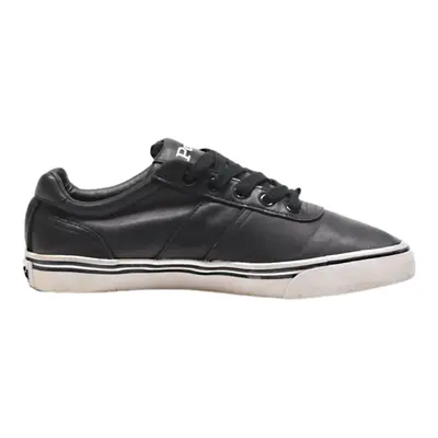 POLO RALPH LAUREN Sneaker Trainers Black Leather Mens UK 6