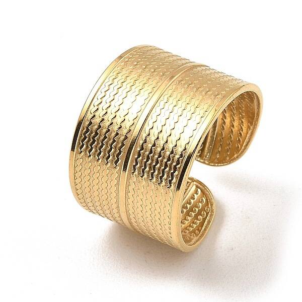 304 Stainless Steel Open Cuff Rings