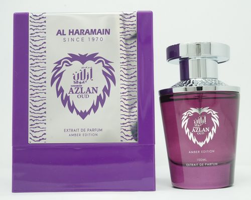 Al Haramain Azlan Oud Amber Perfume for Women - Extrait de Parfum Spray 3.33 oz