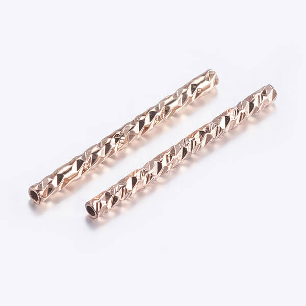 Brass Tube Beads