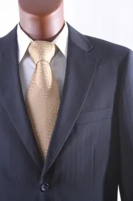 Men's Cheap Priced Discounted 2 Button Tonal Stripe ~ Pinstripe Dress Cheap Priced Business Suits Clearance Sale With Flat Fr...