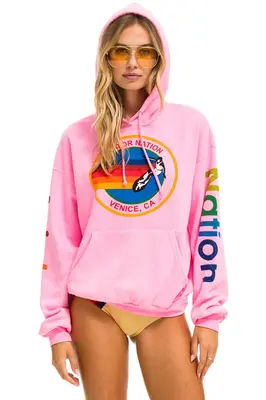 Hoodie Aviator Natio Hdprxan Neon-Pink | Color: NEON PINK | Size: L