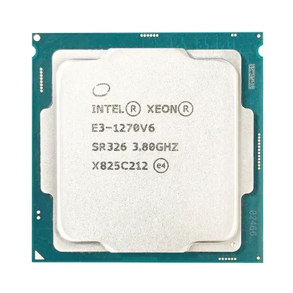871055-L21 HP 3.80GHz 8.00GT/s DMI3 8MB L3 Cache Socket LGA1151 Intel Xeon E3-1270V6 Quad-Core Processor Kit for ProLiant DL2...