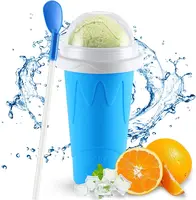 Magic Slushy Maker Squeeze Cup Slushie Maker, Slushie Cup, Slushy Cup, Homemade Milk Shake Maker Cooling Cup for Children Ute...