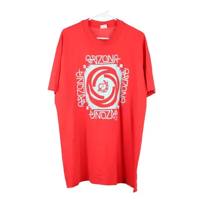 Arizona Tedman T-Shirt - XL Red Cotton