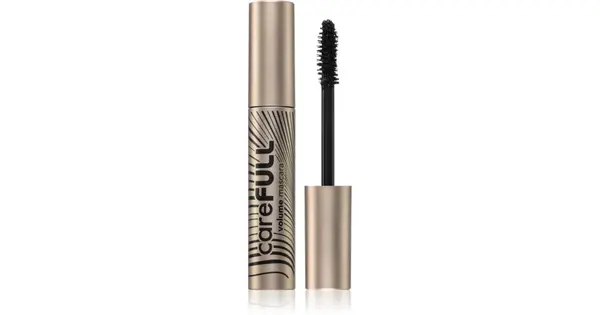 flormar CareFULL volumizing and treating mascara with vitamin E black color 11 ml
