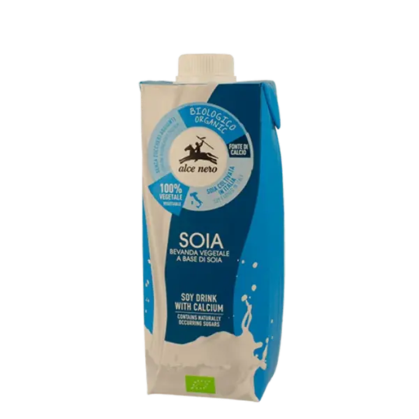 Alce nero Organic Soy Based Vegetable Drink Alce Nero 500ml