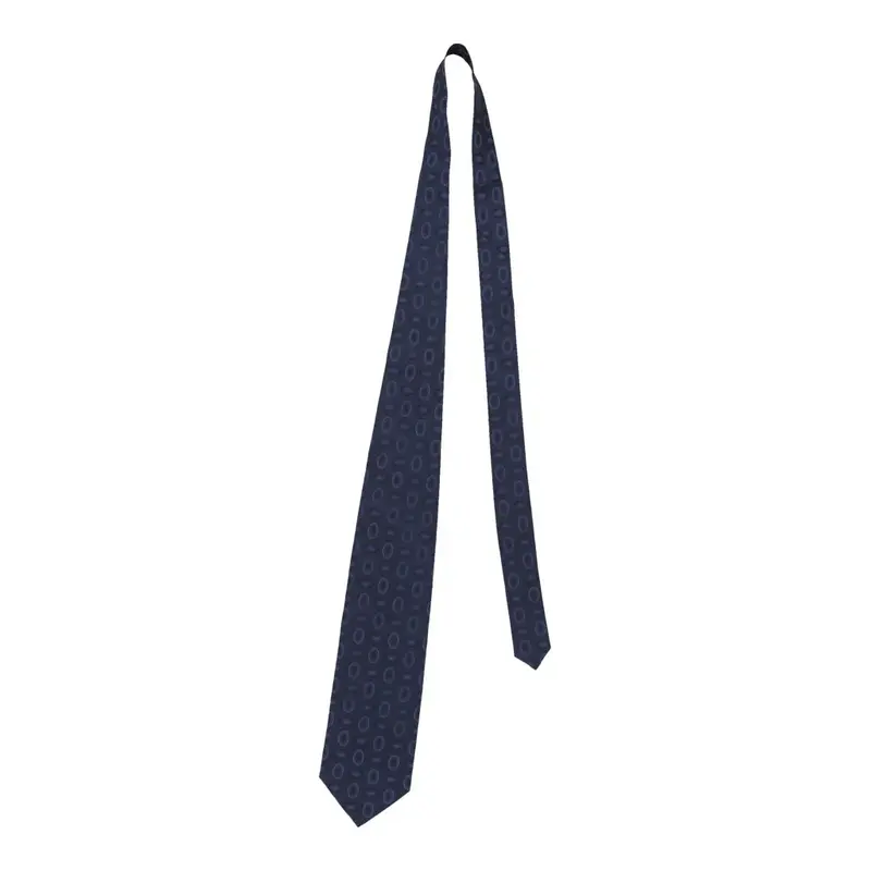 Romeo Gigli Tie - No Size Blue Silk