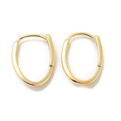 Brass Hoop Earrings
