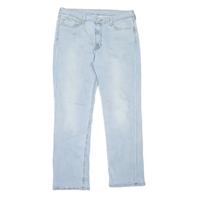 LEVI'S 514 Jeans Mens Blue Slim Straight Stone Wash W38 L32