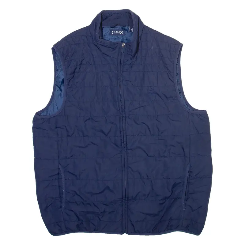 CHAPS Mens Blazer Gilet Blue XL