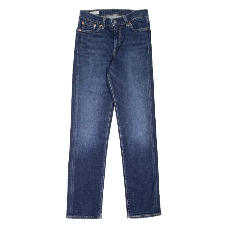 LEVI'S 511 BIG E Mens Jeans Blue Slim Straight Stone Wash W29 L32