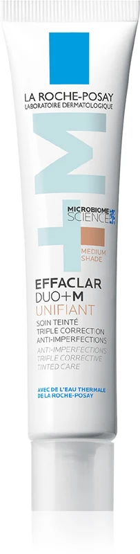 La Roche-Posay Effaclar Duo+M Unifiant Light Toning Cream Hydrating Effect Medium Color 40 Ml