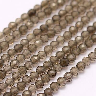 Natural Smoky Quartz Beads Strands