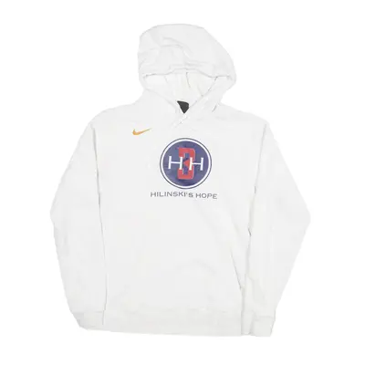 NIKE Hilinski's Hope Hoodie White Pullover Mens M