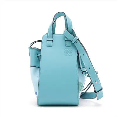 Pre-owned Loewe Leather Crossbody Bags B19. Mini Hammock