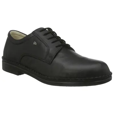 Finn Comfort Milano Leather Men's Lace Up Shoes - Black - Size:US 9 Men