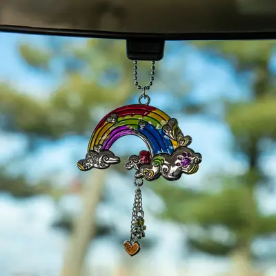 Kitty & Dog Car Charm | Cat Charm | Dog Charm - Dog