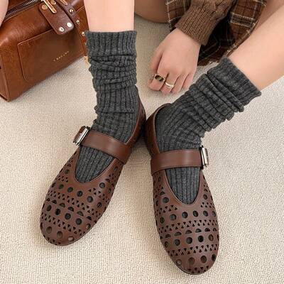 CHIKO Charleigh Round Toe Block Heels Mary Jane Shoes