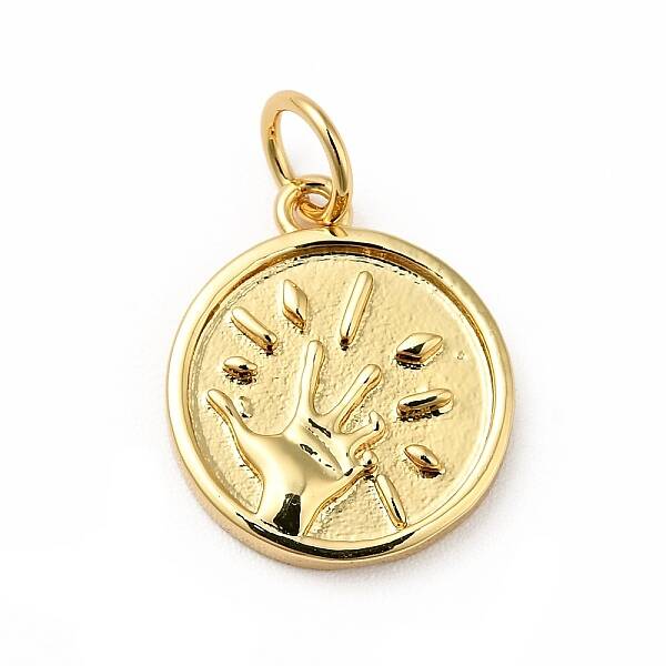 Rack Plating Brass Pendants