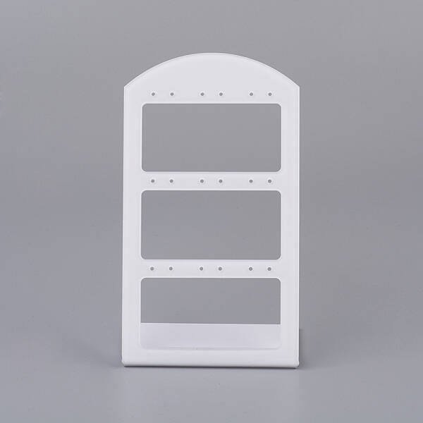 Organic Glass Earring Displays