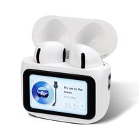 W12 & A9 Bluetooth touchscreen headset Multi-function earplugs ANC active noise reduction TWS 32H super long battery life